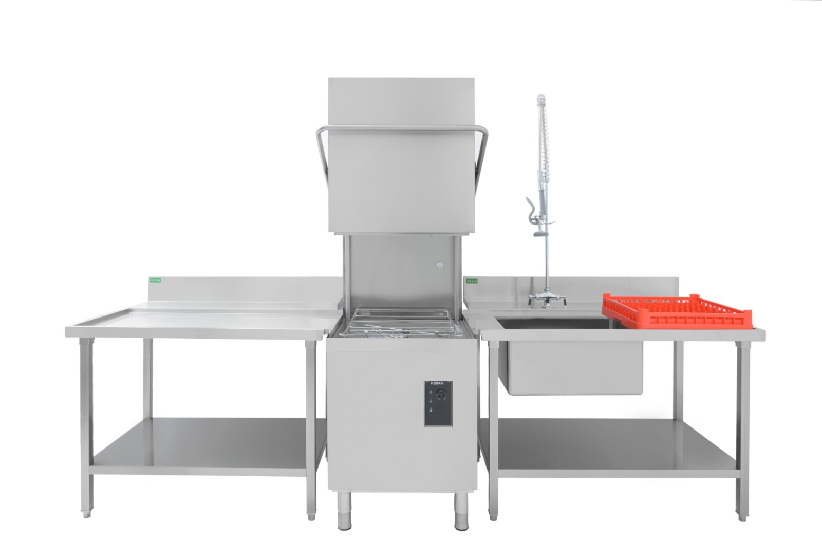 Atlas DETR1100 Dishwasher Exit Table Right-to-Left 1100mm 3