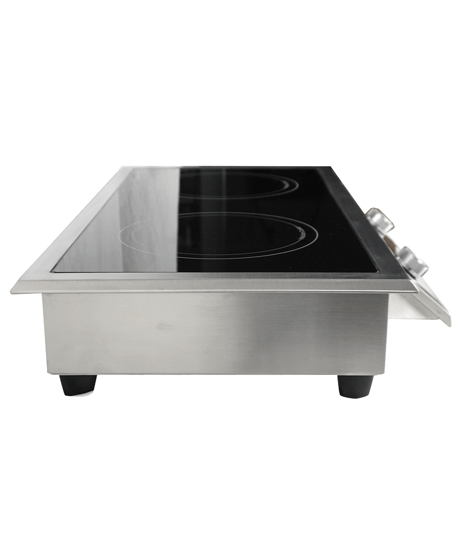 Combisteel Drop-In Induction Stove 2 Hobs, 2x 3.5kW 5