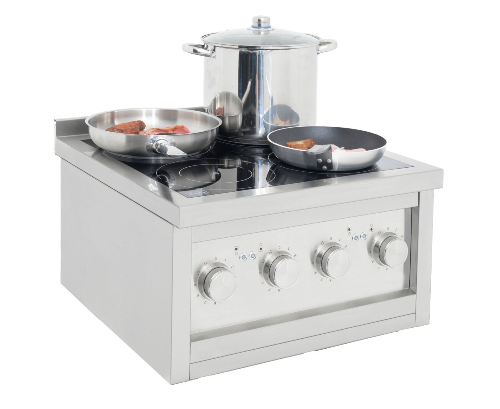 Banks D6060T4 Heavy Duty 4 Burner Countertop Induction Cooker 600mm 3