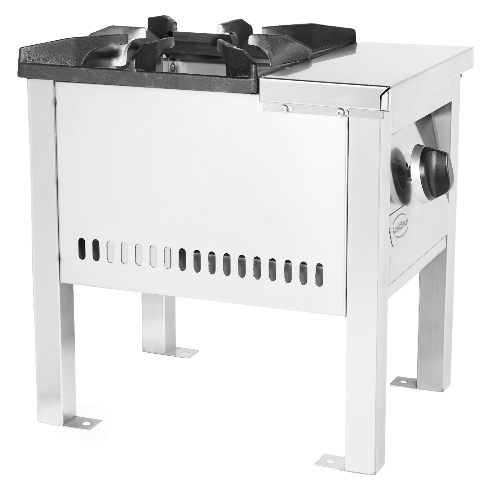 Combisteel Gas Stock Pot Stove 12 kW, Single Burner 6