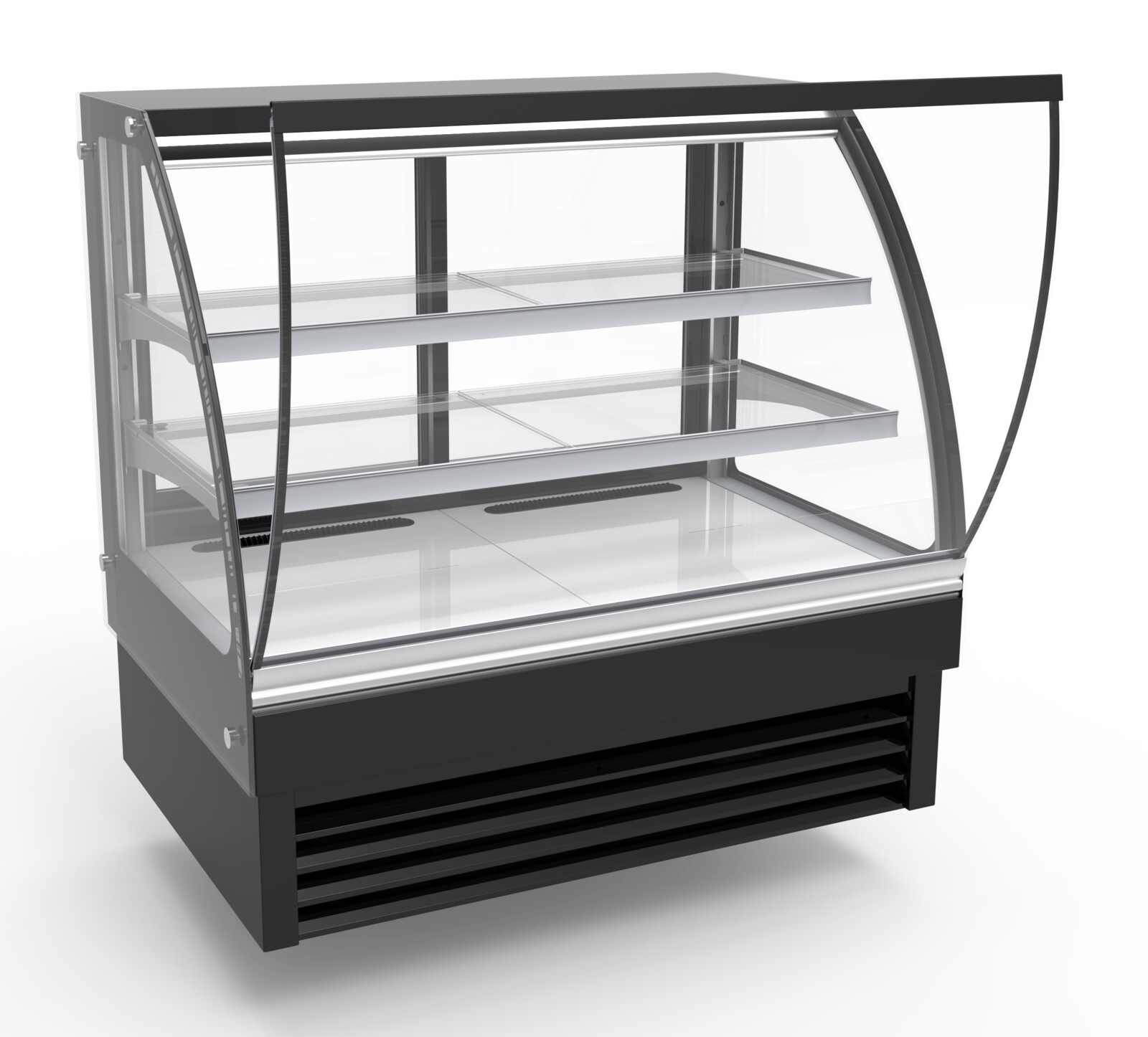 Combisteel 1200 Cold Display Round, 236L, LED Lighting 2