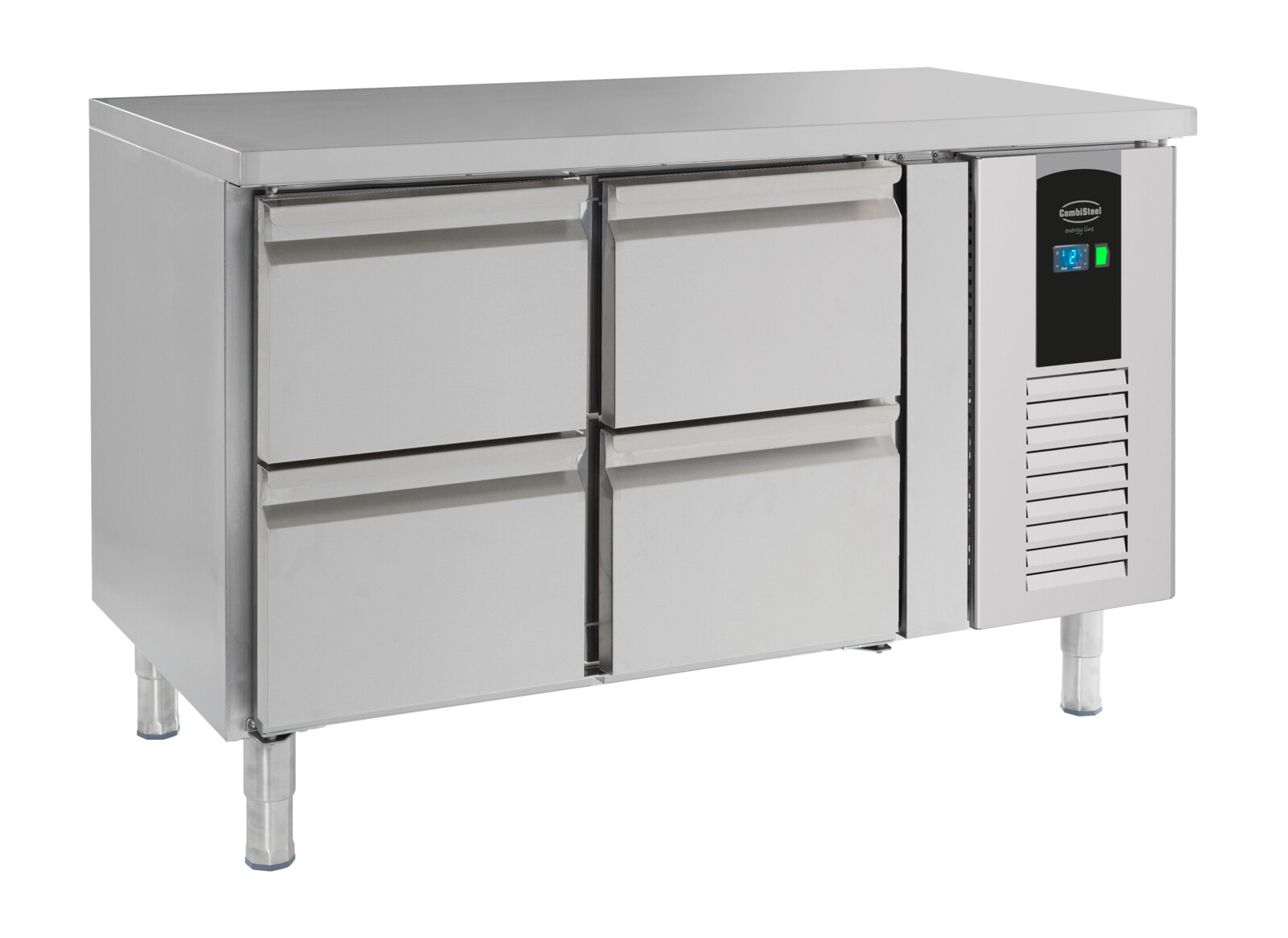 Combisteel 700mm Refrigerated Counter 4 Drawers, 105L Energy Line 1