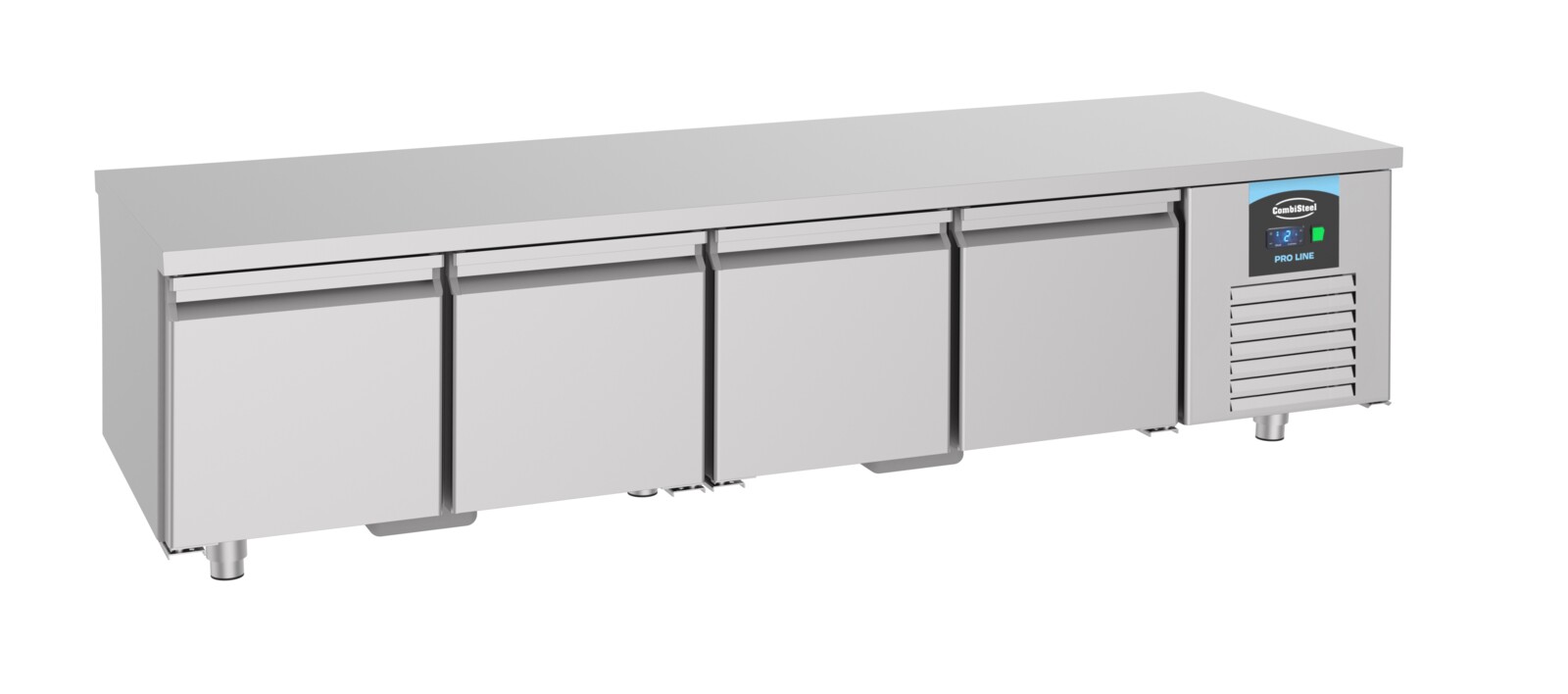 Combisteel Refrigerated Counter 4 Door, 2200mm, Pro Line 1