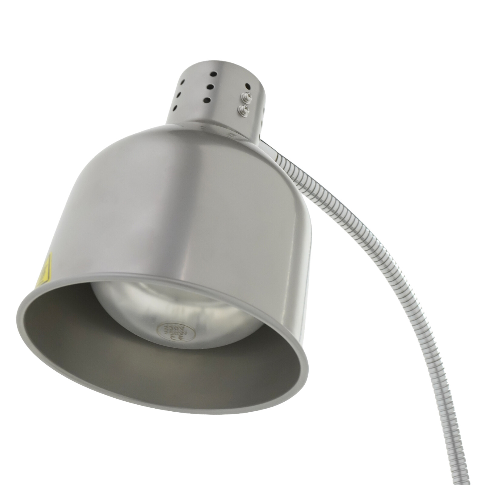 Combisteel Flexible Heat Lamp Silver, 0.25kW, 360° Rotatable 4
