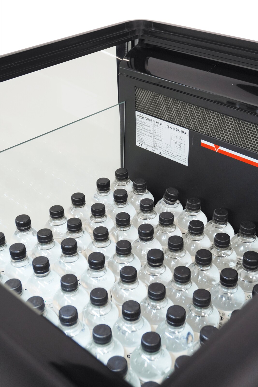 Combisteel Mobile Cooling Island 87L, LED Display Case 6