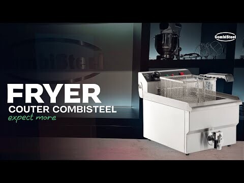 Combisteel Electric Counter Fryer 8L, 3.3kW, Stainless Steel 6