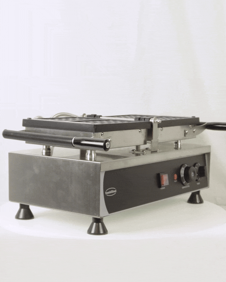 Combisteel Rotating Waffle Iron 2-Piece Brussels, 1.2 kW Tabletop 4