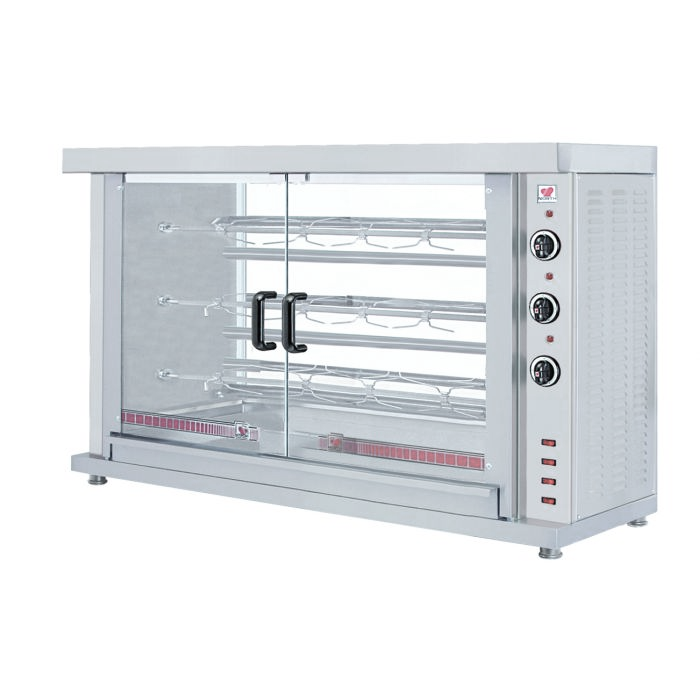Combisteel Electric Chicken Rotisserie 3 Spits, 7.8kW Commercial 1