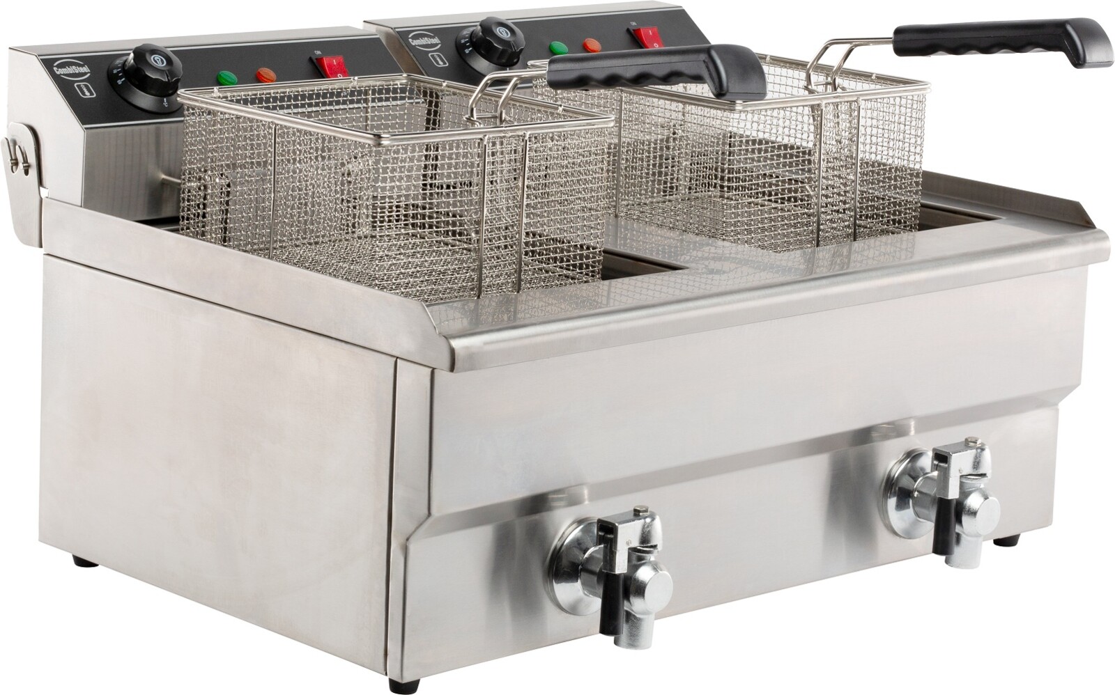 Combisteel Electric Counter Fryer 2x8L, 6.6kW Dual Zone 2
