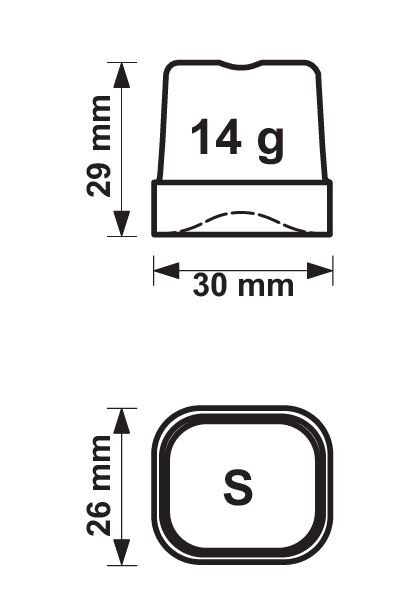 CS Professional Ice Cube Maker 20kg/24h, 4kg Storage, Air-Cooled 2