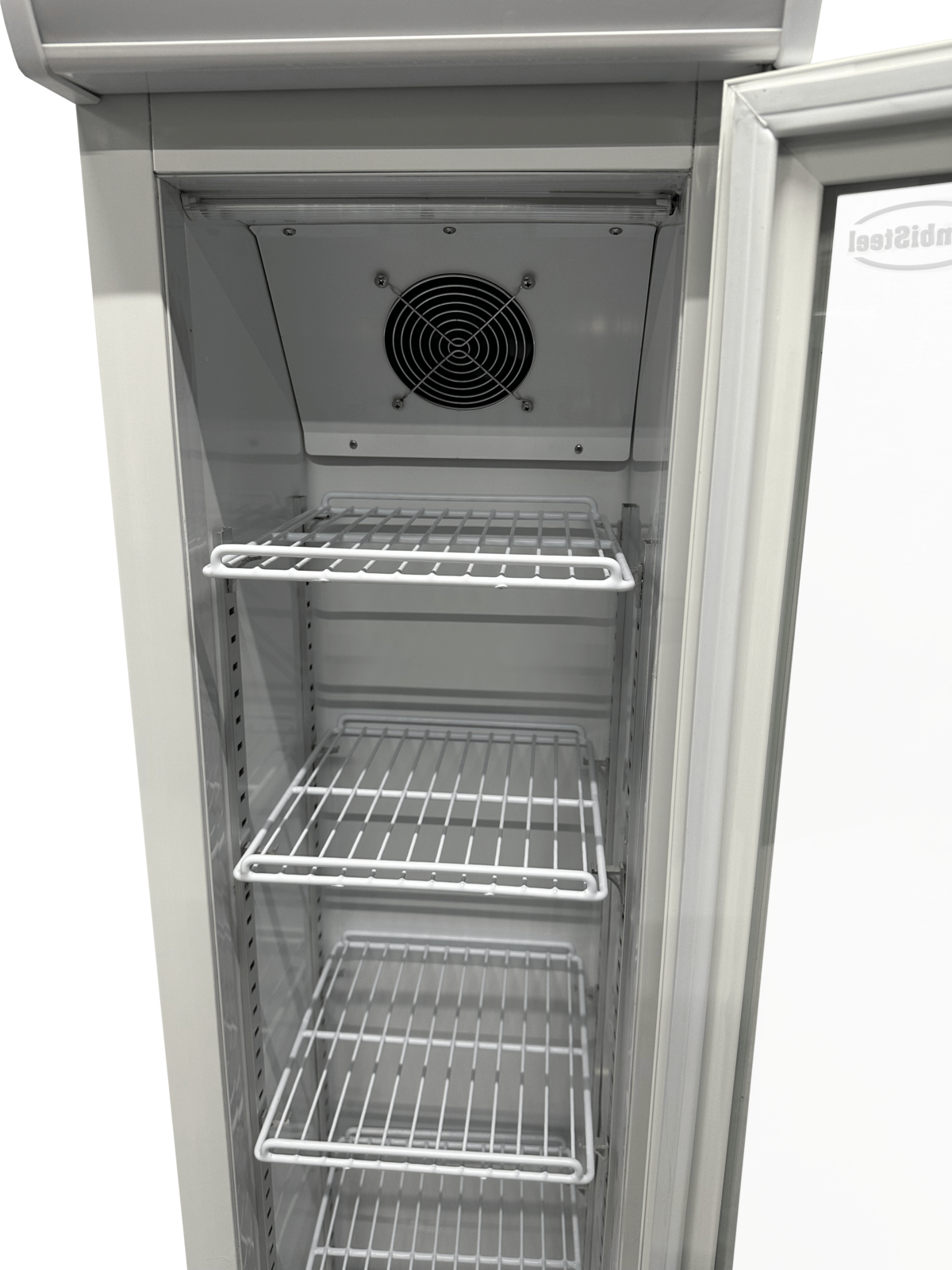 Combisteel Glass Door Refrigerator Narrow 105L, 360mm Width 5