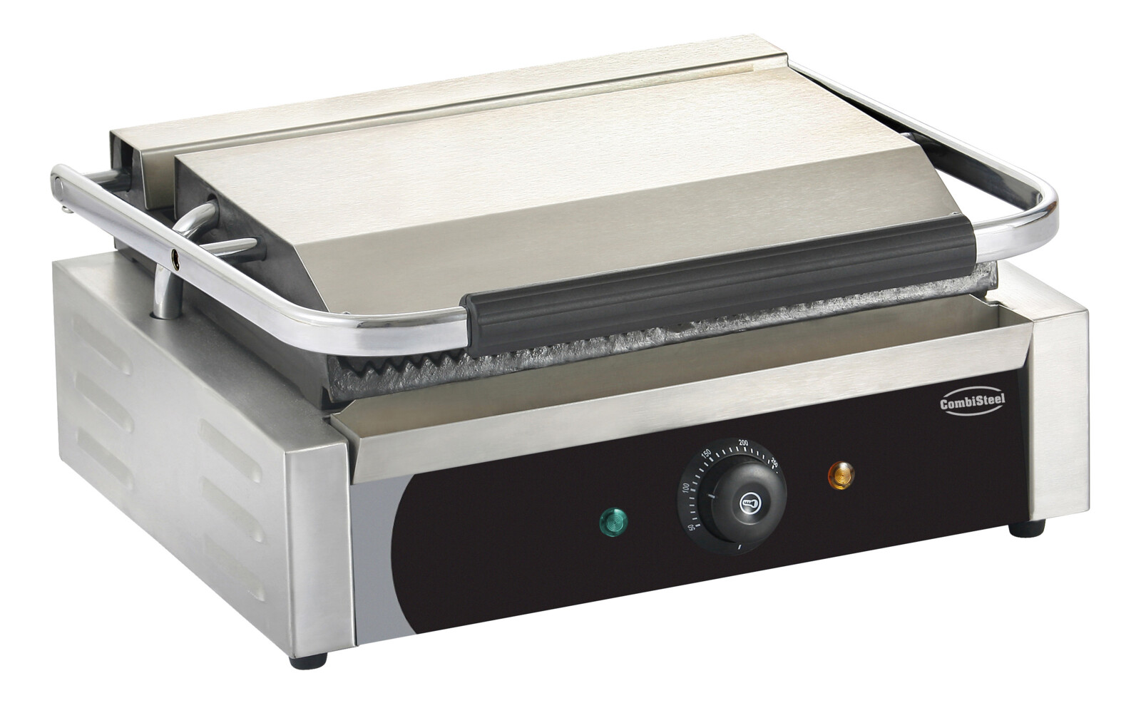 Combisteel Contact Grill Panini, 2.2 kW, Ribbed Plate 1