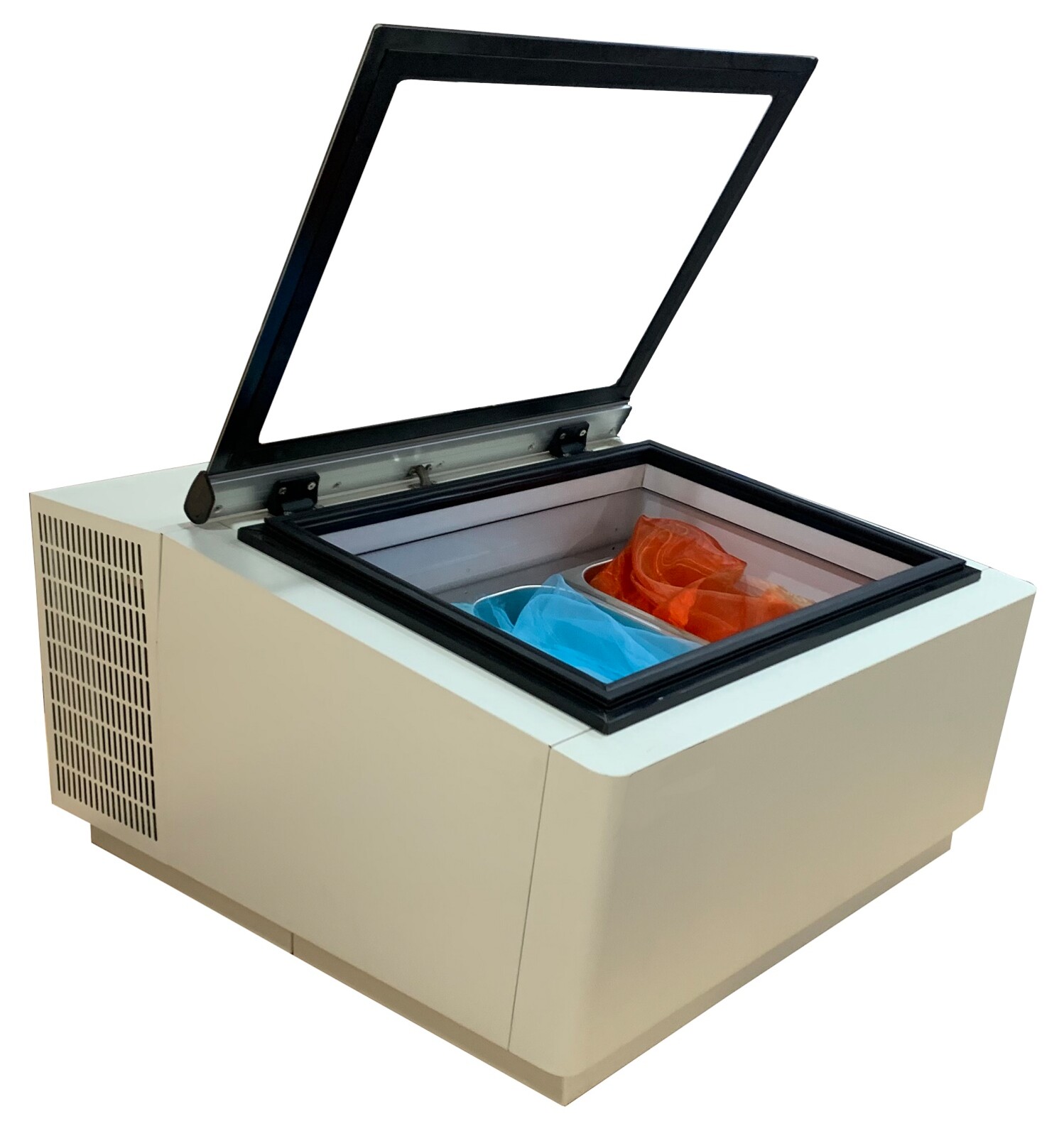 Combisteel Countertop Ice Cream Display 15L, White LED, Customer Side 2