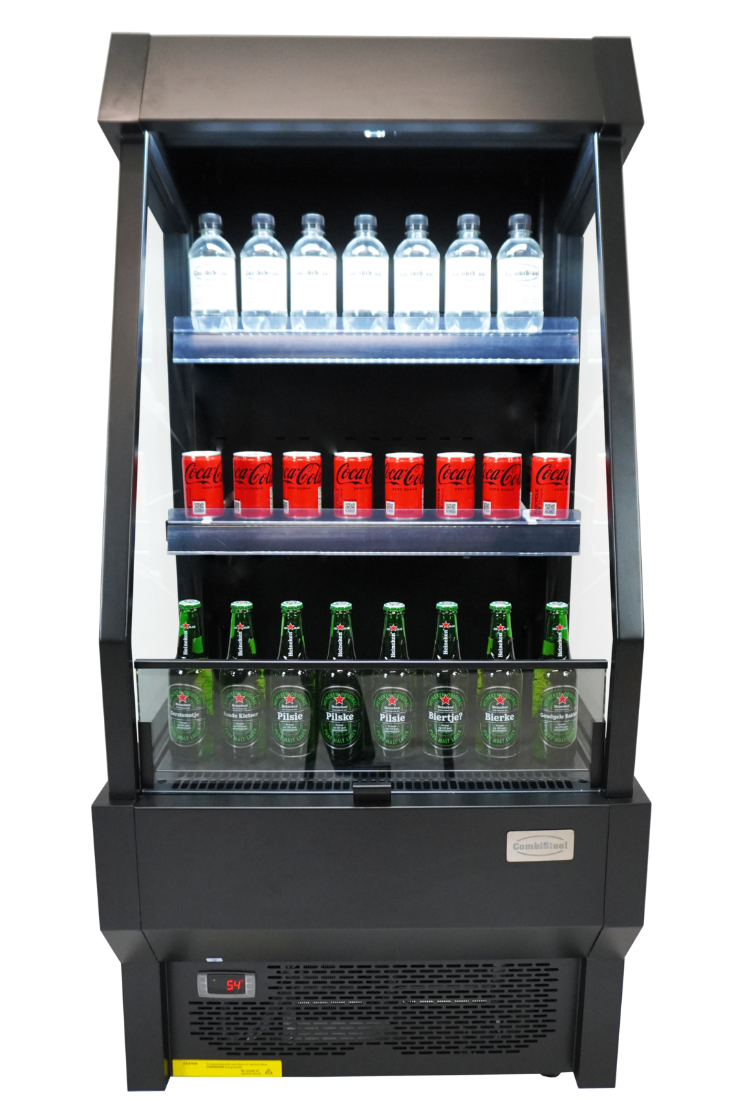 Combisteel Impulse Cooler Black 165L Open Front Display 2