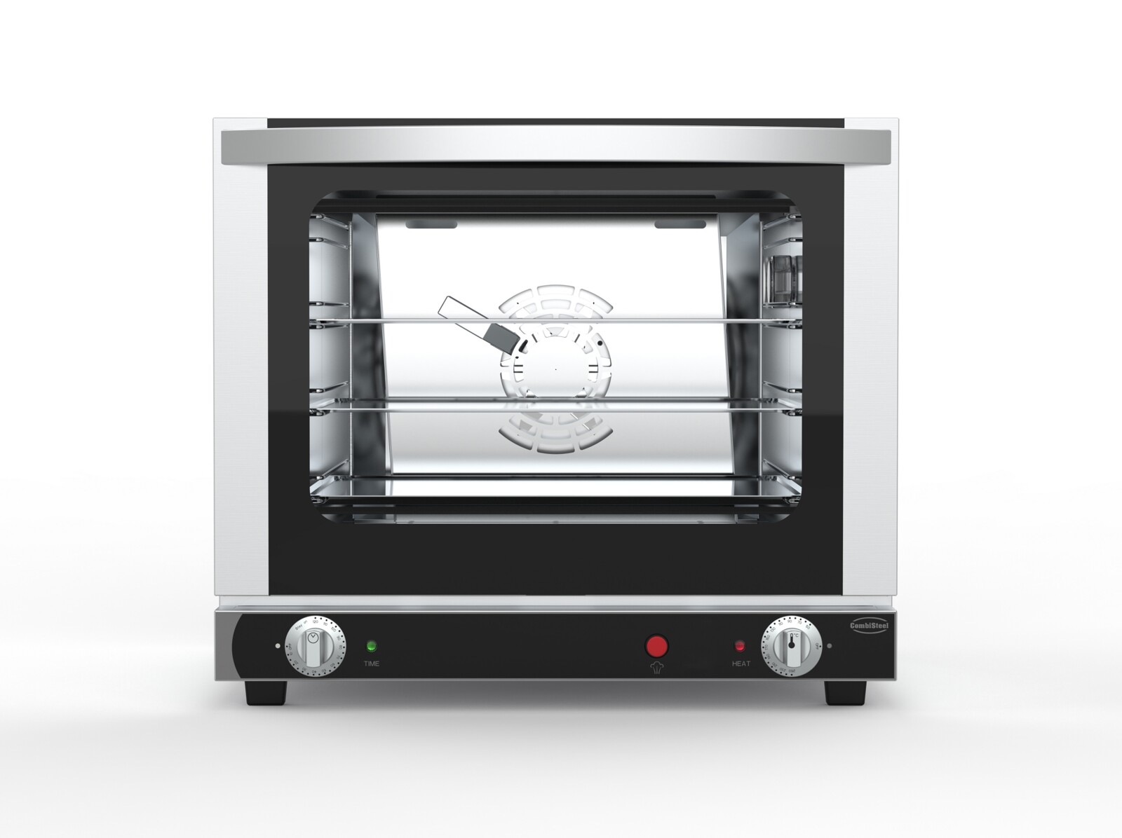 Combisteel Electric Convection Oven with Humidifier, 4x GN Capacity 1