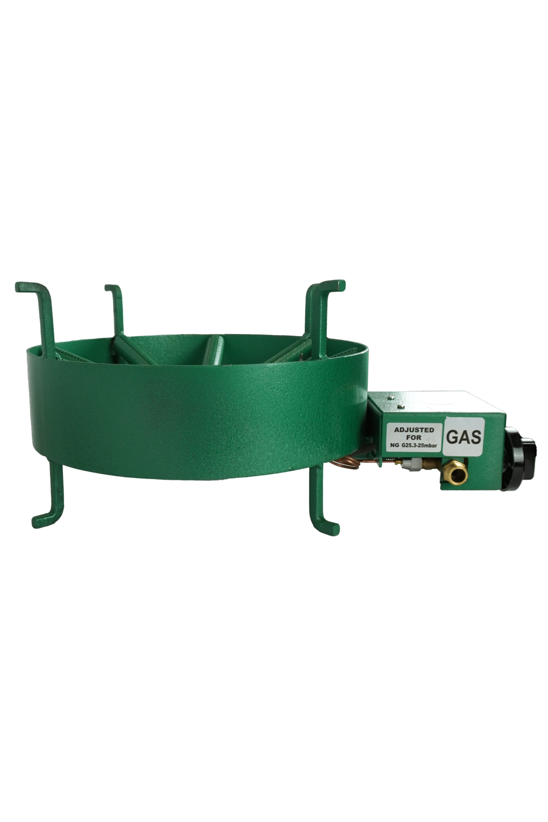 Combisteel Gas Wok Burner 15kW, Countertop, 380mm 4