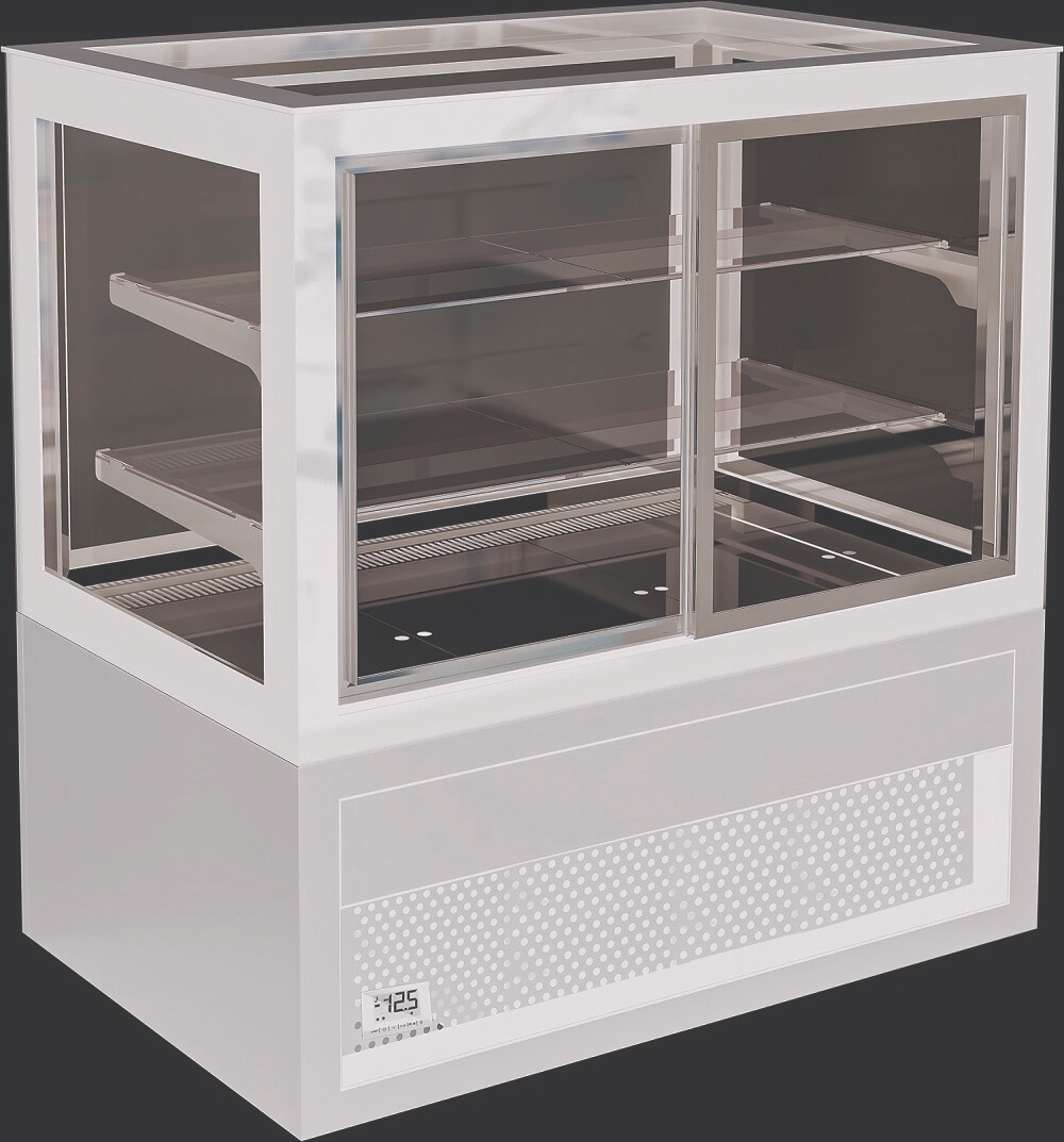 Combisteel Cold Display 375L, 2-Shelf Refrigerated Showcase 2