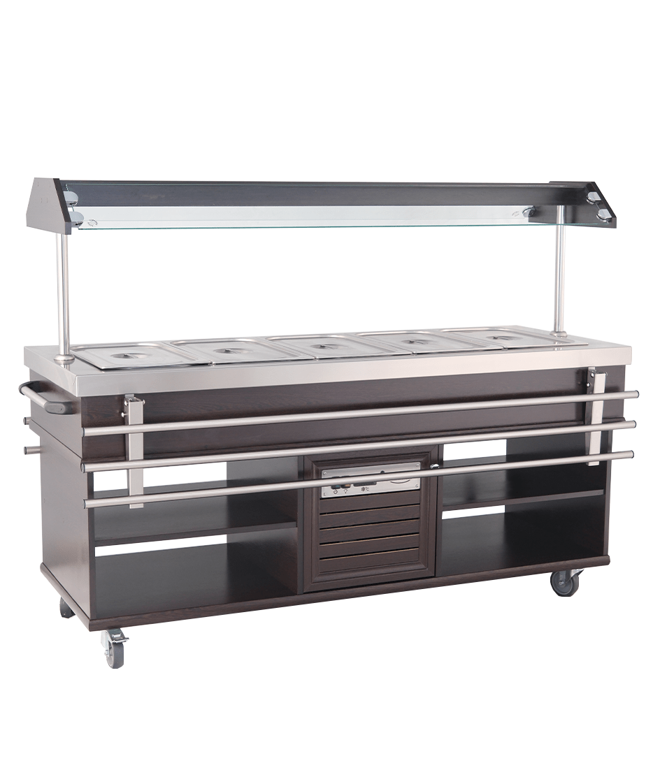 Combisteel Hot Buffet GN 5/1, 1900mm, 3kW LED Display 1