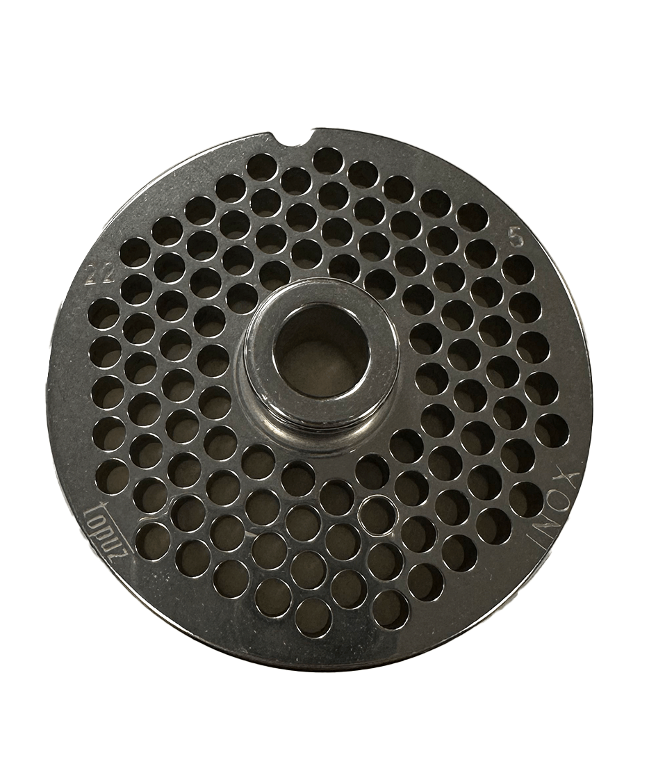 Combisteel 5mm Grinder Plate for Meatgrinder 22 - 450kg/h 1