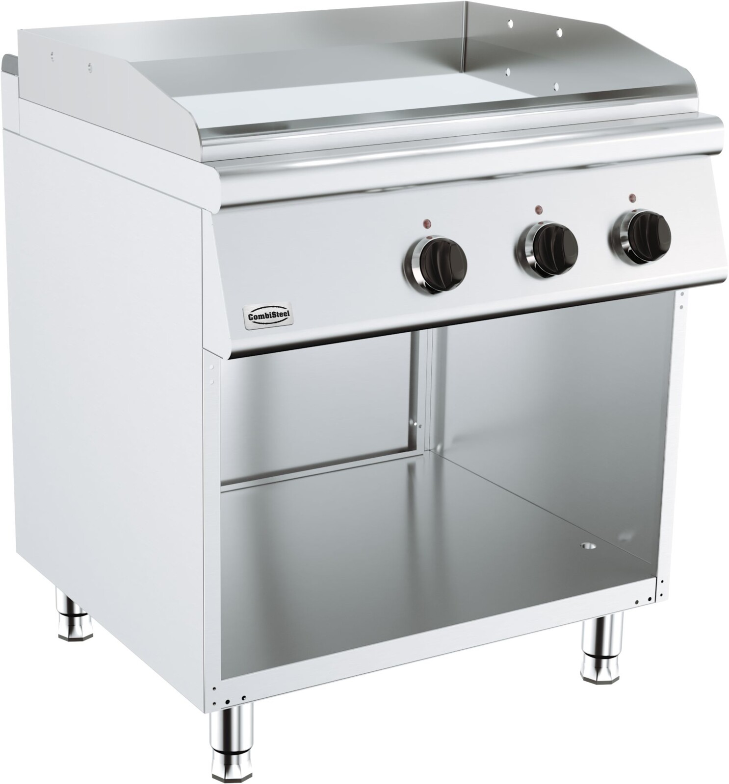 Combisteel Base 700 Electric Fry Top Chrome, 7.2kW, 800x700mm 1