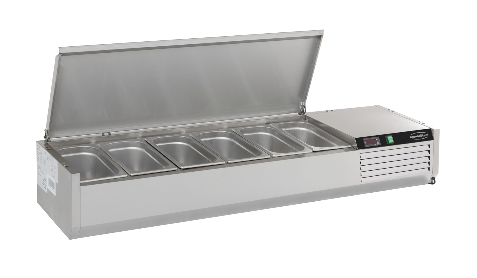 Combisteel Refrigerated Counter Top 6 x 1/4 GN, 1500mm Stainless Steel 2