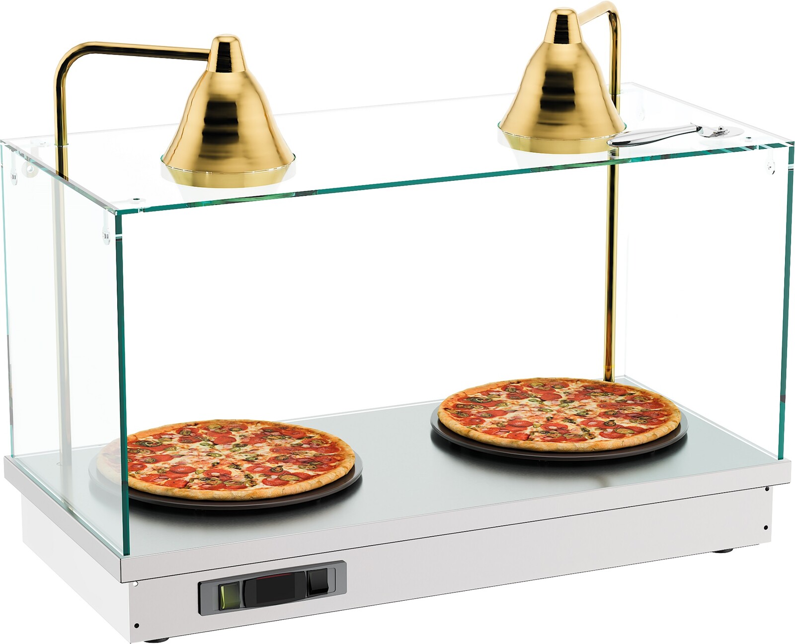 Combisteel Drop-In Heated Top Unit with 2 Heating Lamps, 0.6kW 1