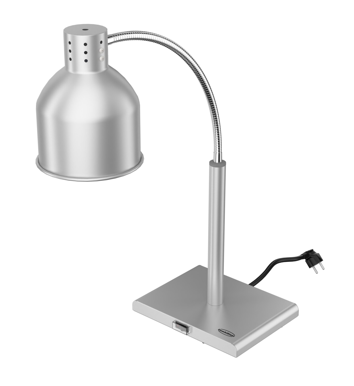 Combisteel Flexible Heat Lamp Silver, 0.25kW, 360° Rotatable 2