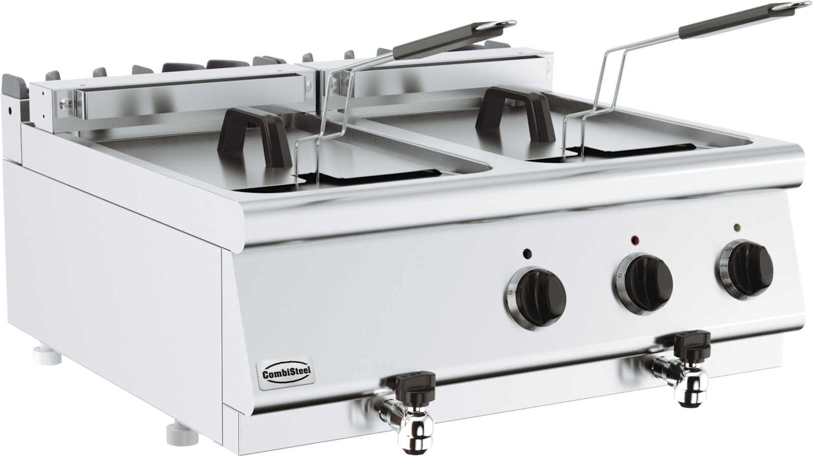 Combisteel Base 700 Electric Fryer 2x10L, 15kW Tabletop 1