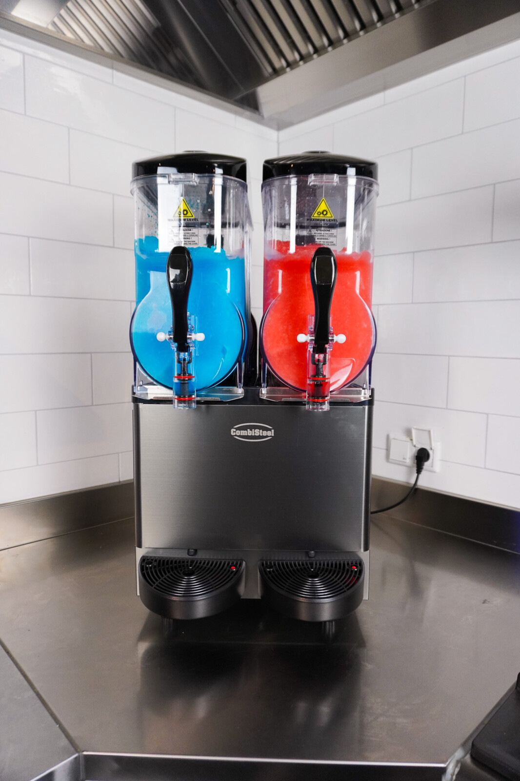 Combisteel Granita Machine 2x12L, Black, Digital Display 4
