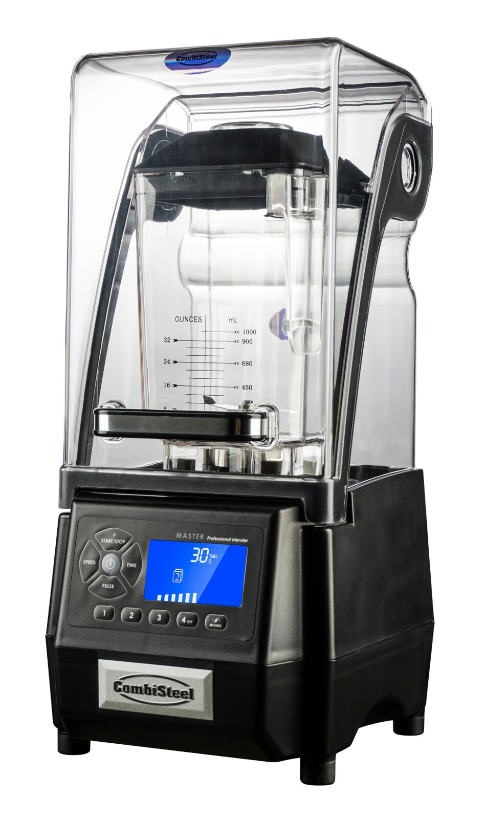 Combisteel Commercial Blender 2L with Noise Reduction Hood, 1.5kW 4