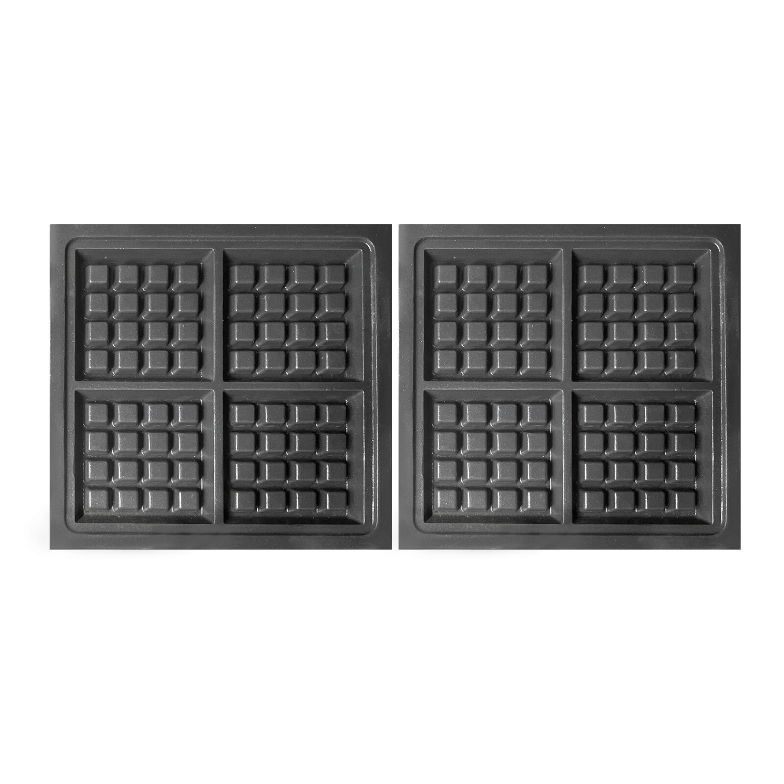 Combisteel Rotating Brussels Waffle Iron 4-Piece, 1.2 kW 3