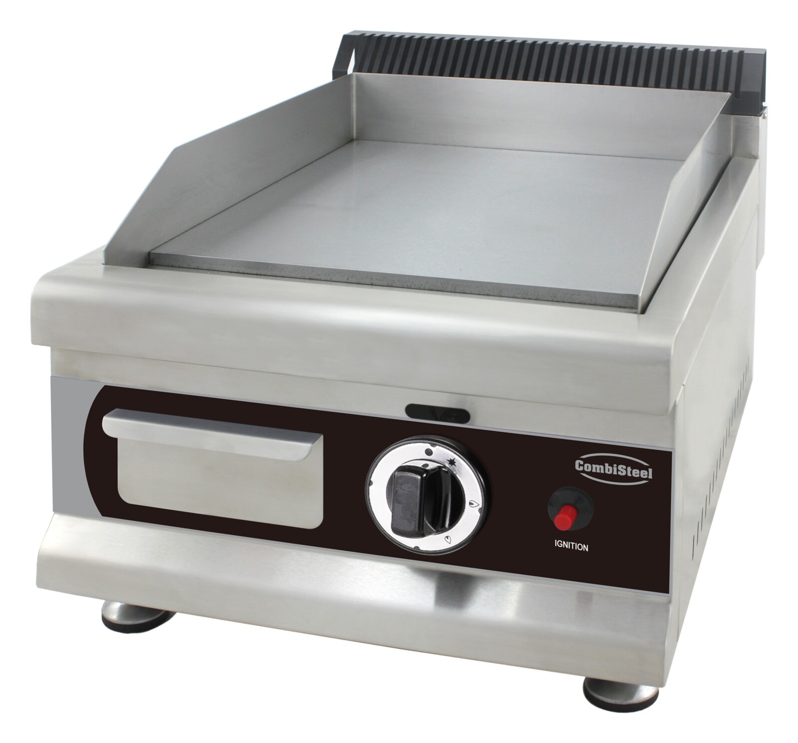 Combisteel Gas Fry Top 400mm, 3 kW, Smooth Griddle Surface 1