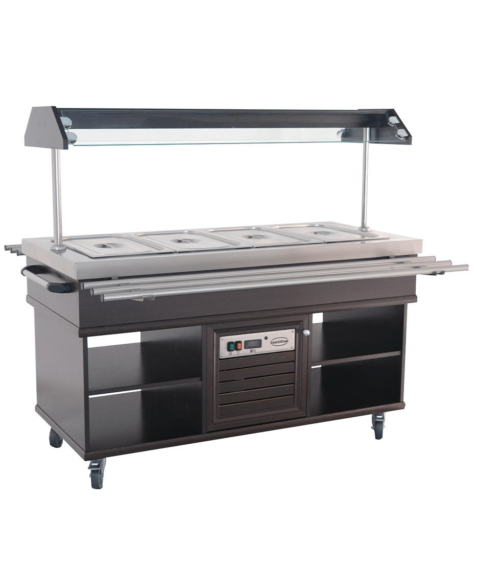 Combisteel Refrigerated Buffet GN 4/1, 1500mm, Static Cooling 3