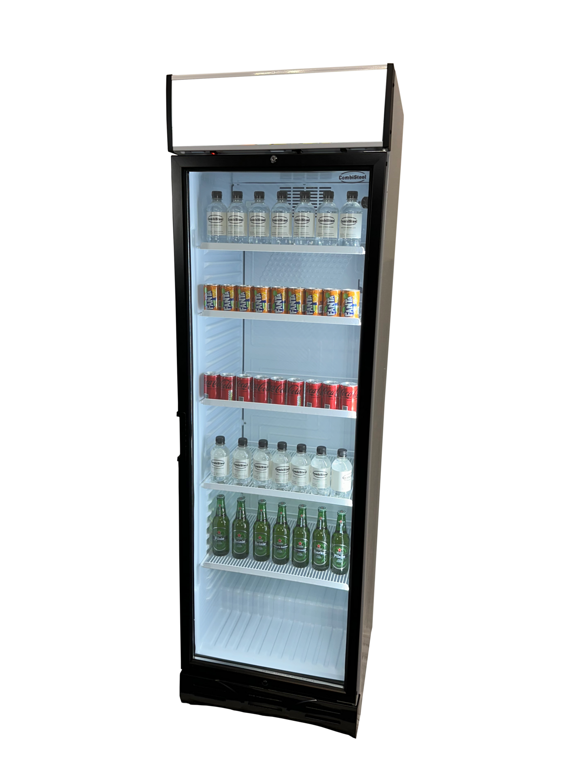 Combisteel Glass Door Refrigerator 382L, LED Display Box 6