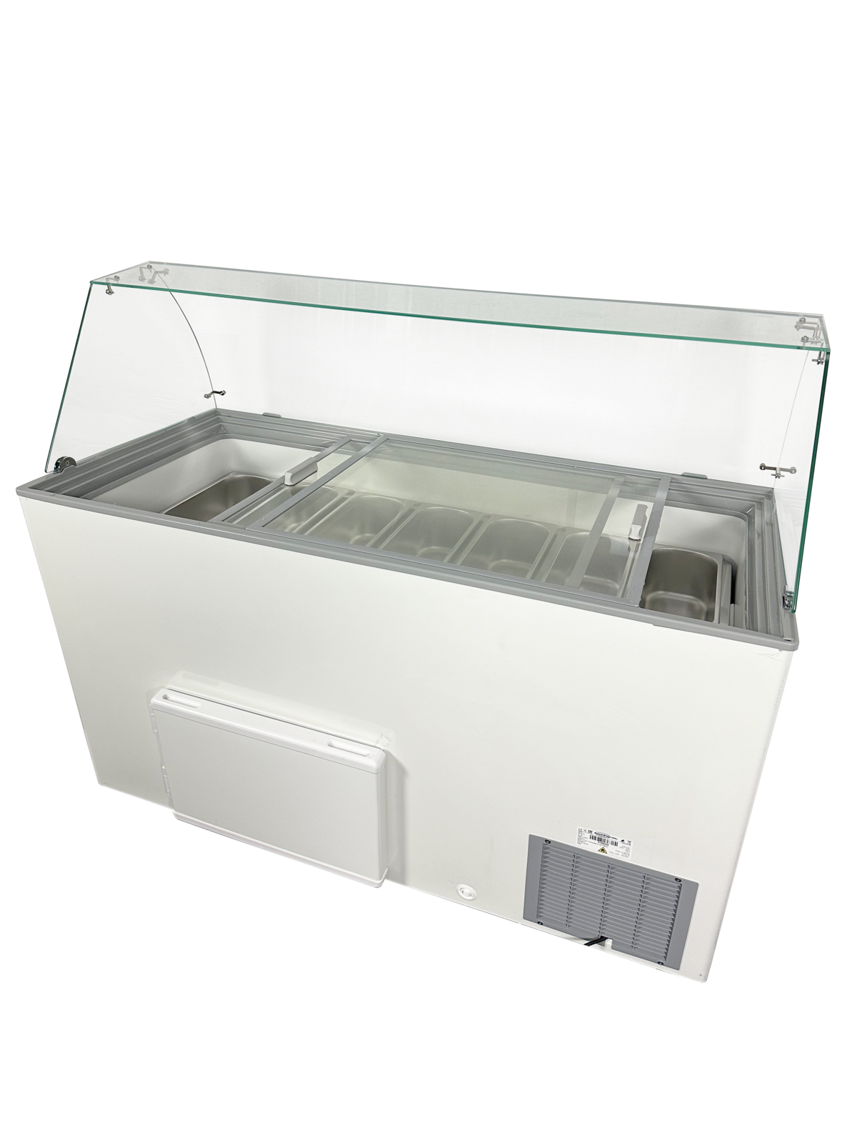 Combisteel Ice Cream Display Java 8x5L, Static Cooling, Mobile 5
