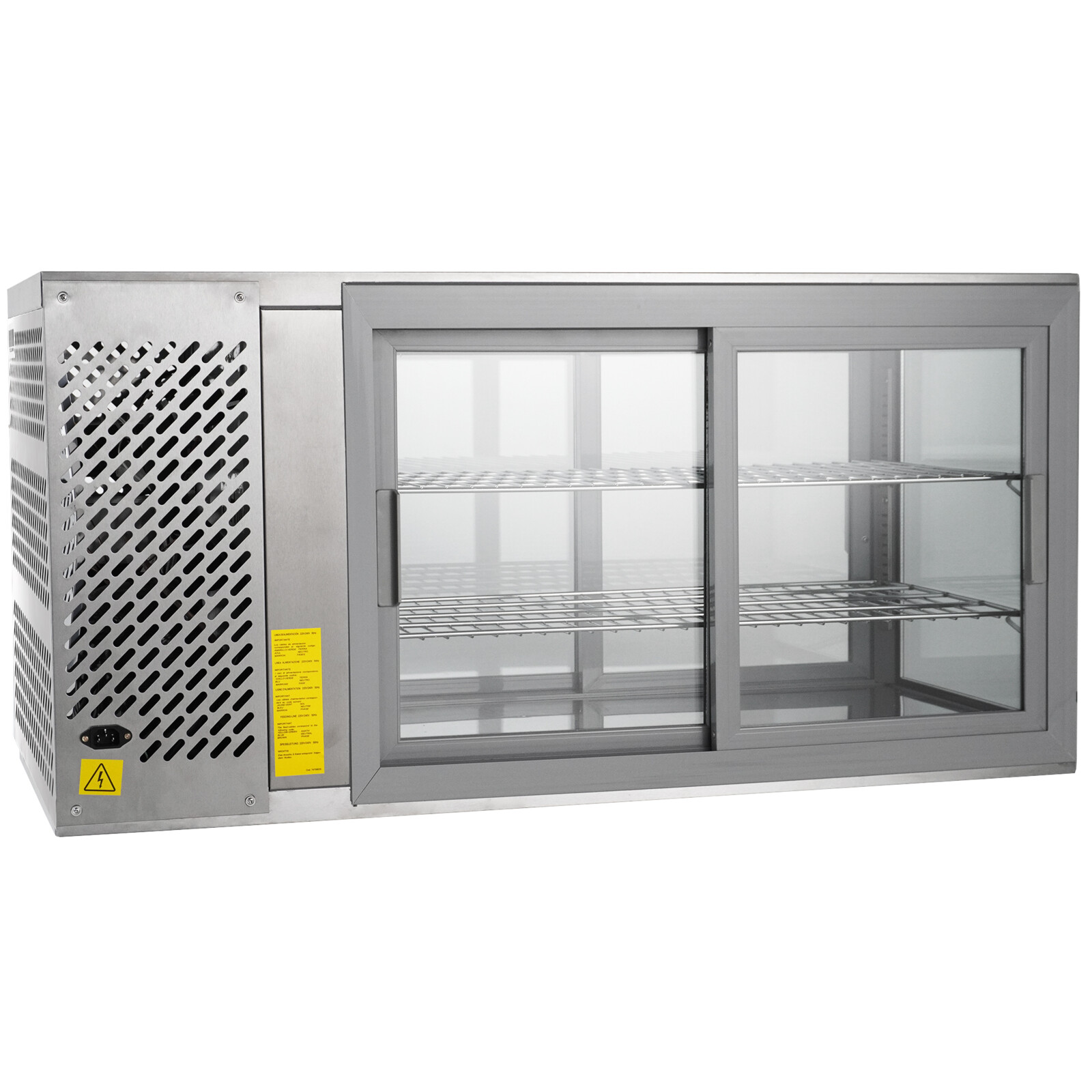Combisteel Dessert Display Case 150L, Refrigerated LED Showcase 6