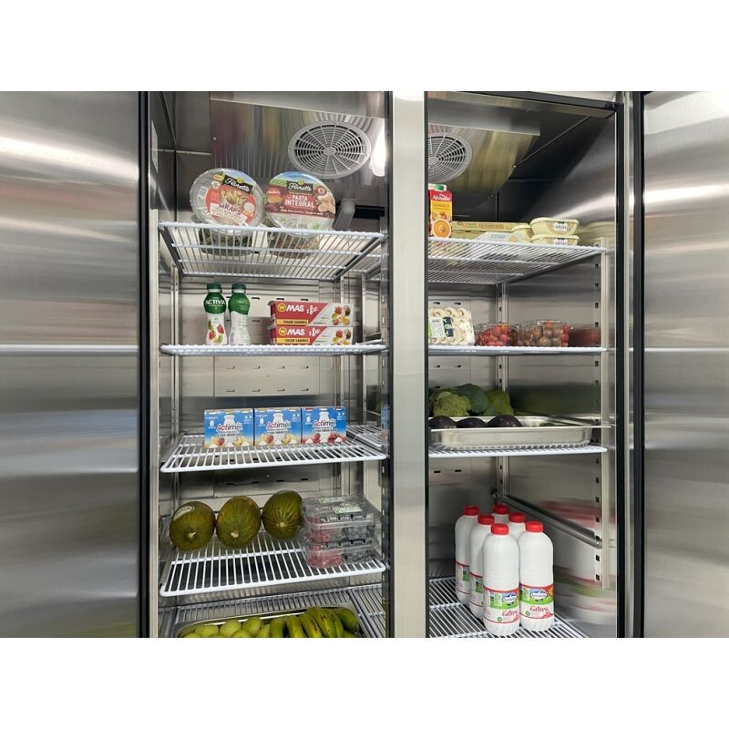 Unifrost R1310SV Double Door Upright Fridge 1300L Commercial 3