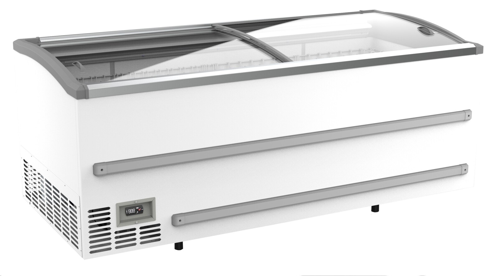 Combisteel Chest Freezer 1005L White, Manual Defrost, Mobile 1