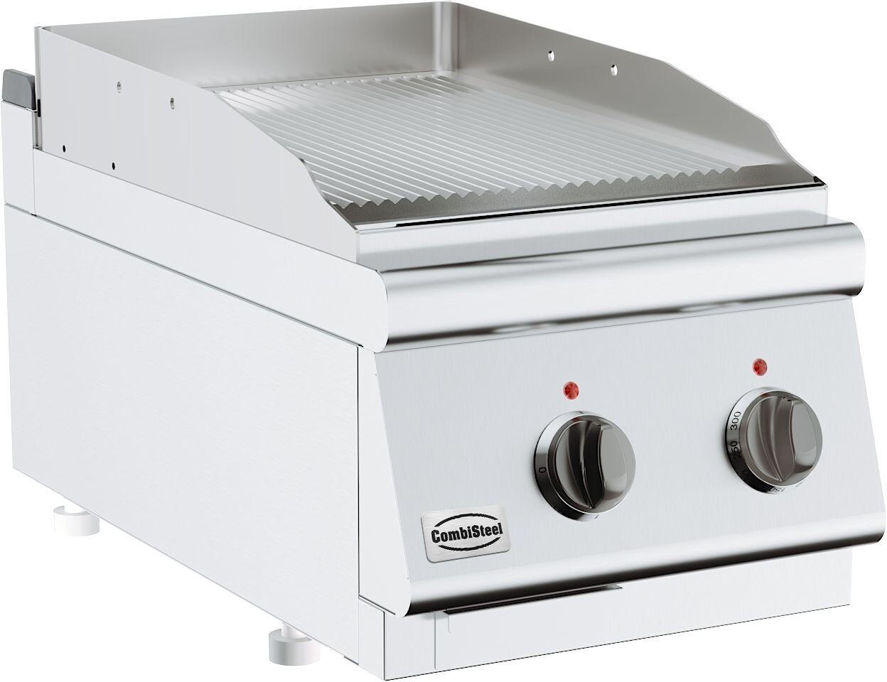 Combisteel BASE 700 Electric Fry Top Grooved, 3.6kW Tabletop 1