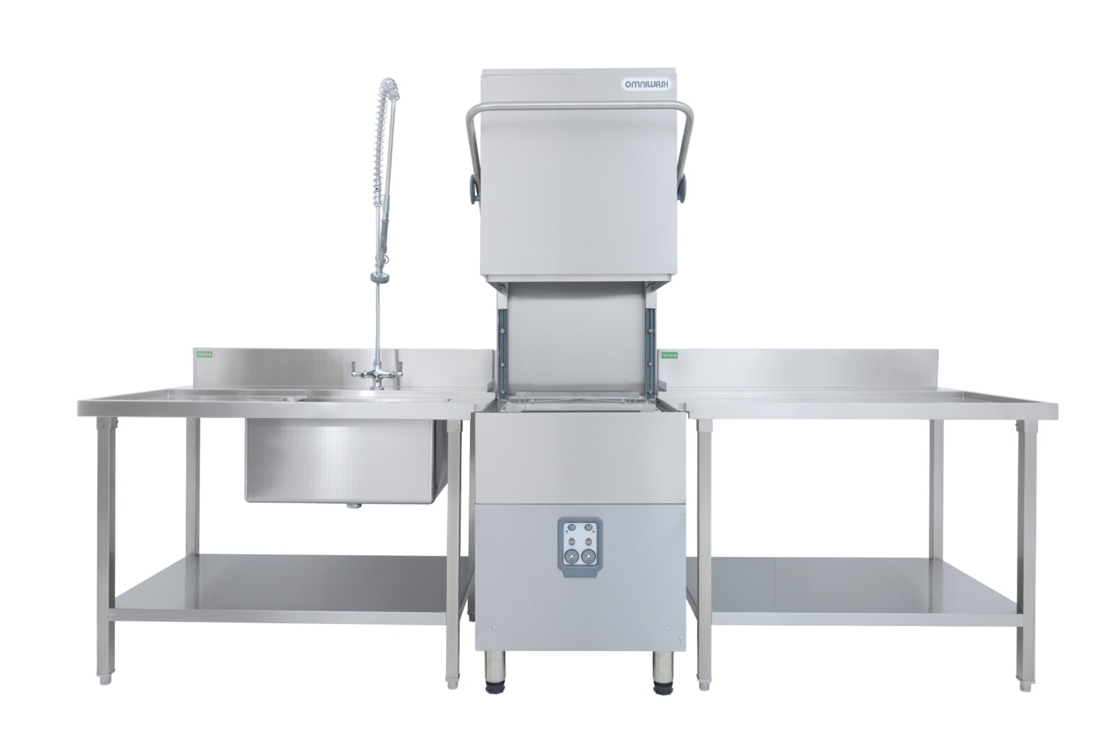 Atlas DESL1200 Dishwasher Entry Sink L-R 1200mm Commercial Kitchen 3