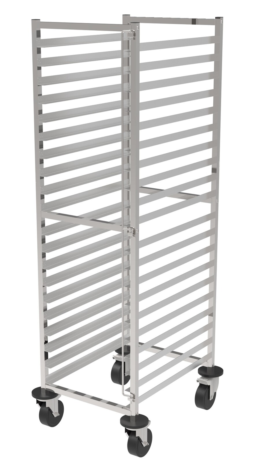 Combisteel Clearing Trolley Flat-Packed EN 600x400, 12 Guide Pairs 1
