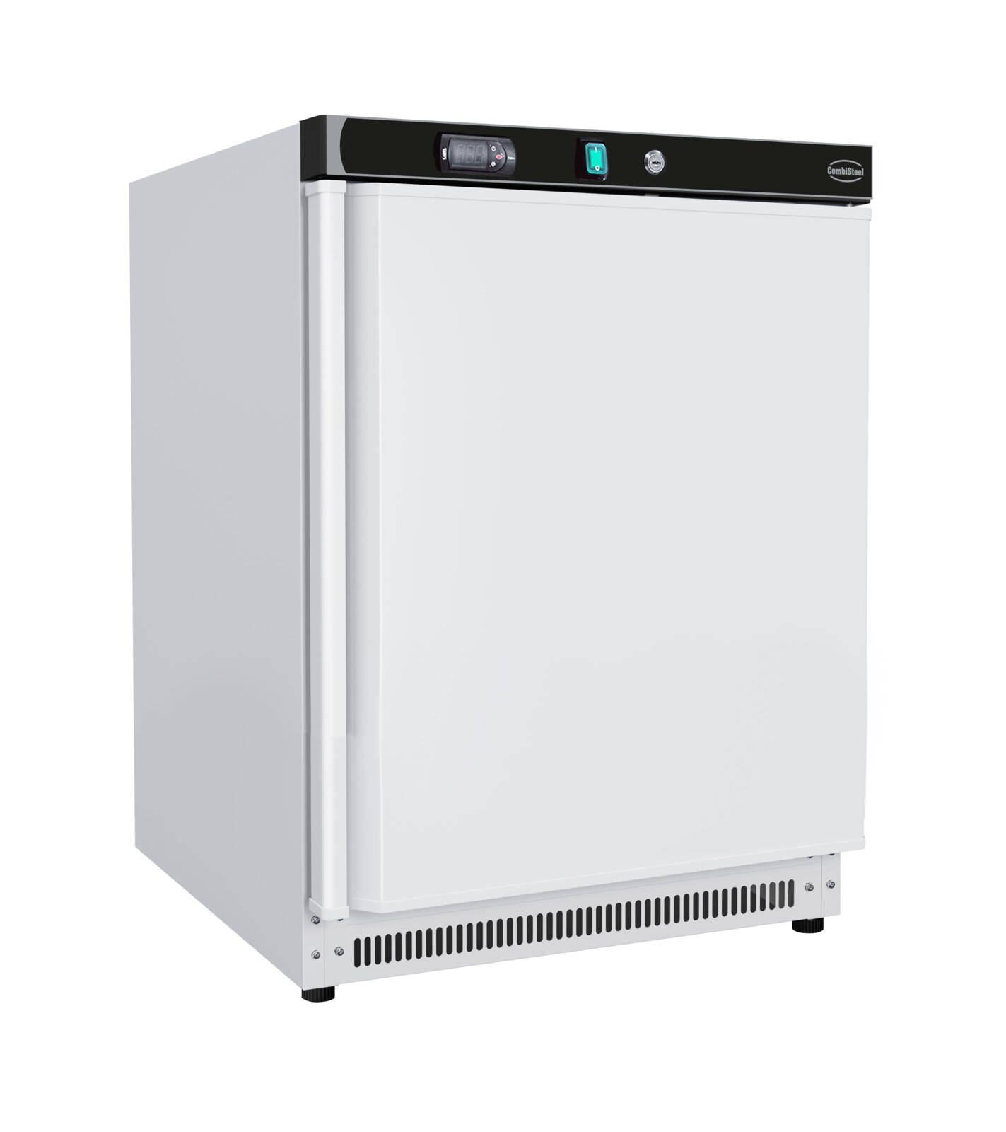 Combisteel Tabletop Freezer 92L, White Steel, Digital Display 1