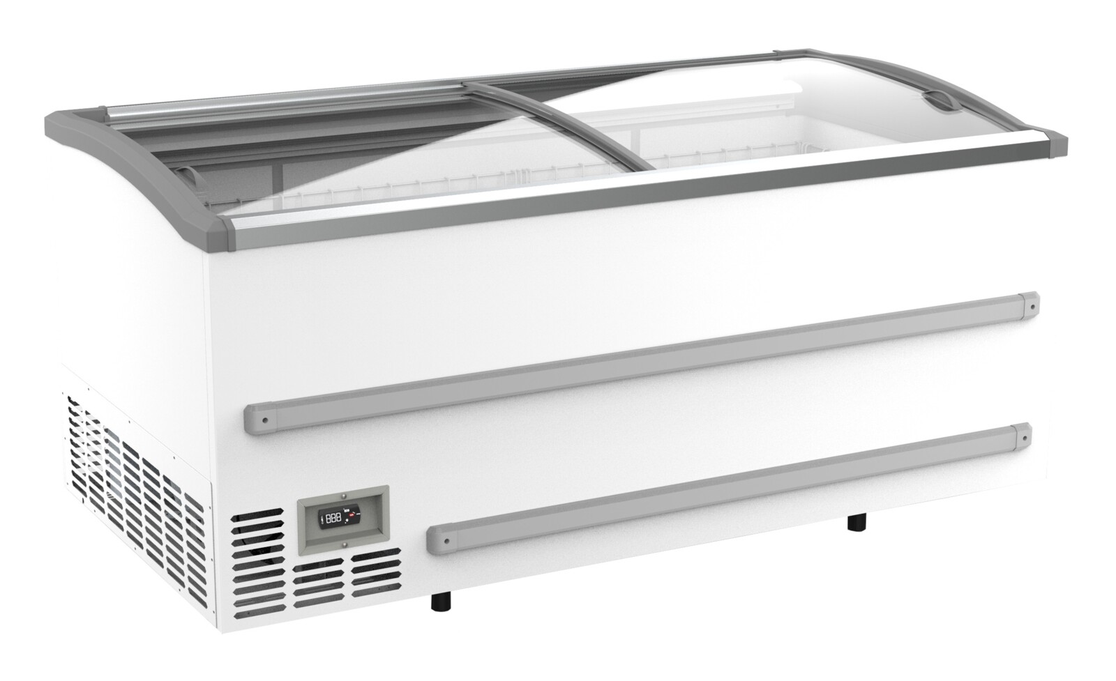 Combisteel Supermarket Chest Freezer White 1880mm, 870L Manual Defrost 1