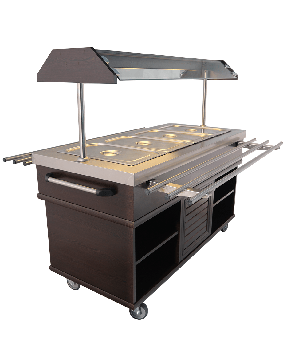 Combisteel Refrigerated Buffet GN 4/1, 1500mm, Static Cooling 2