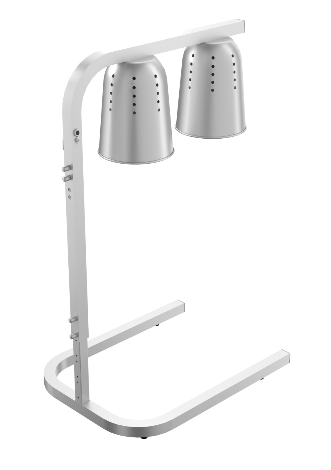 Combisteel Telescopic Heat Lamp Silver, 0.5 kW, Adjustable Height 2