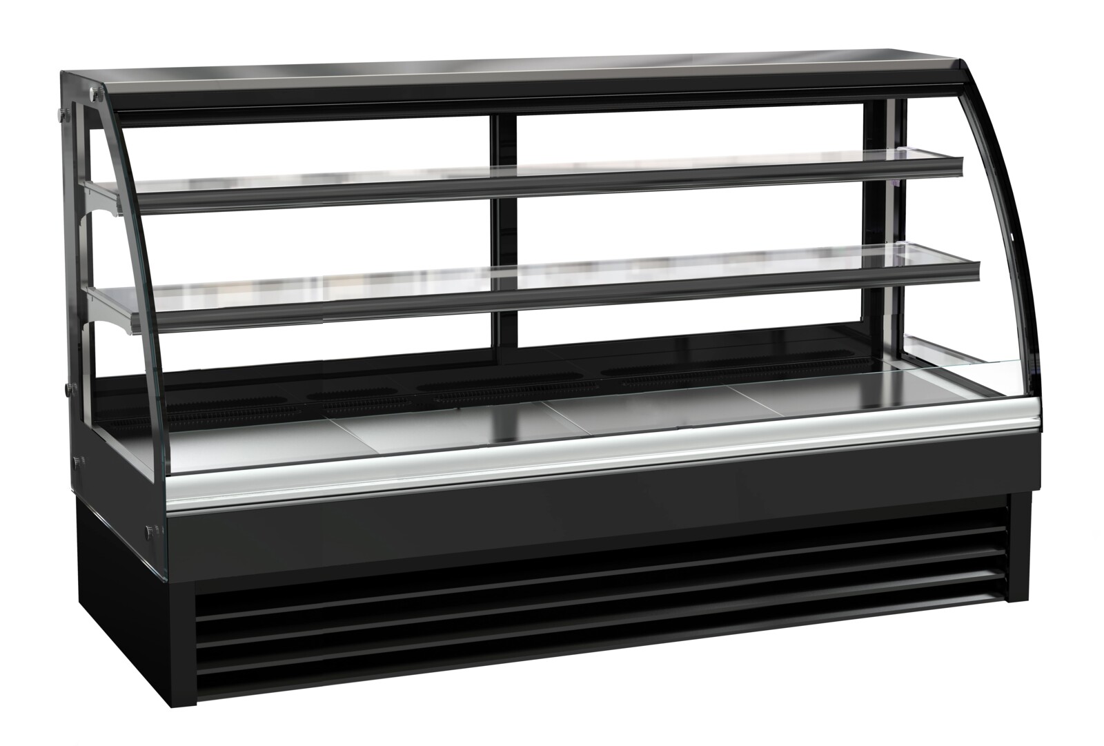 Combisteel 2000 Cold Display Round, 400L, Curved Glass 1