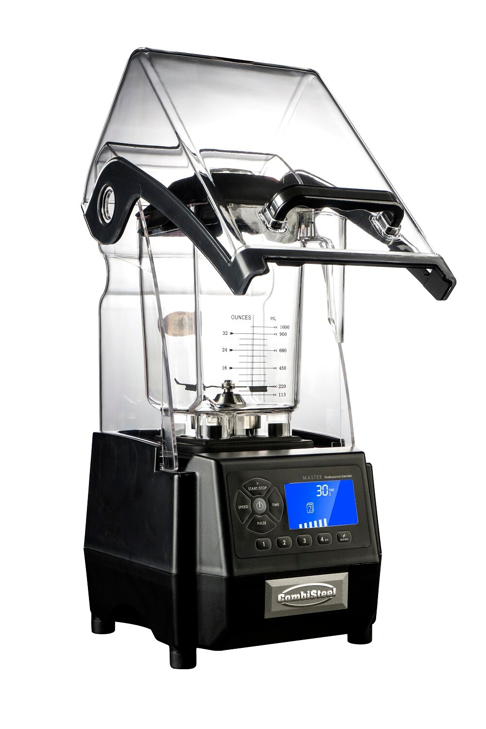 Combisteel Commercial Blender 2L with Noise Reduction Hood, 1.5kW 1