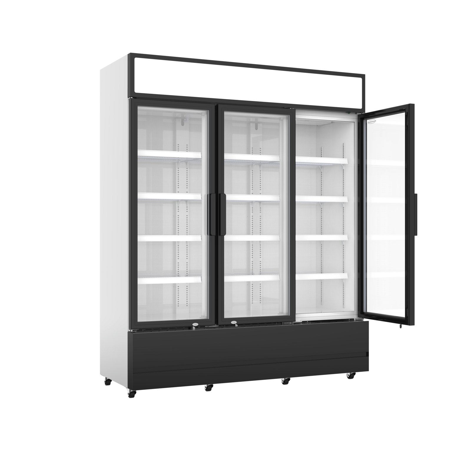 Combisteel 3 Glass Door Refrigerator FCU-1200, 1065L Capacity 2