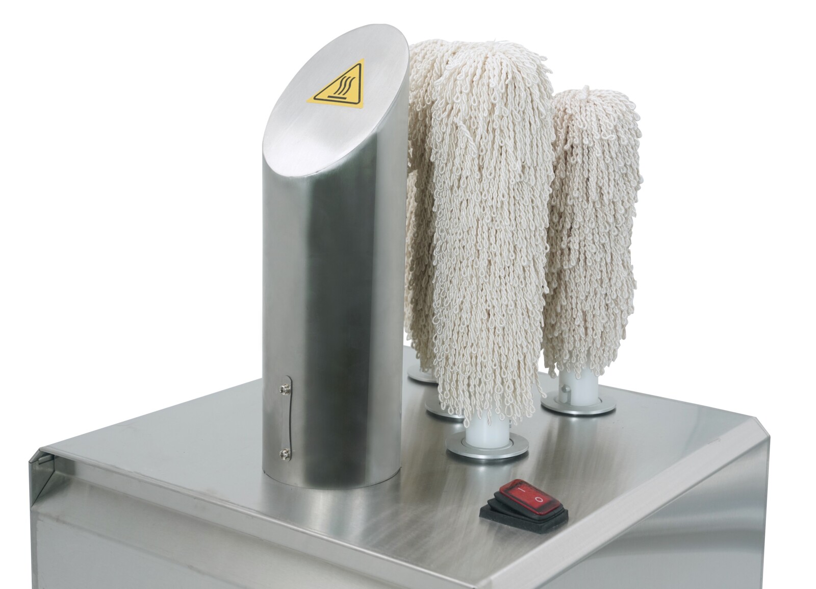 Combisteel Glass Polisher 1.2kW, 5 Brushes Included 3