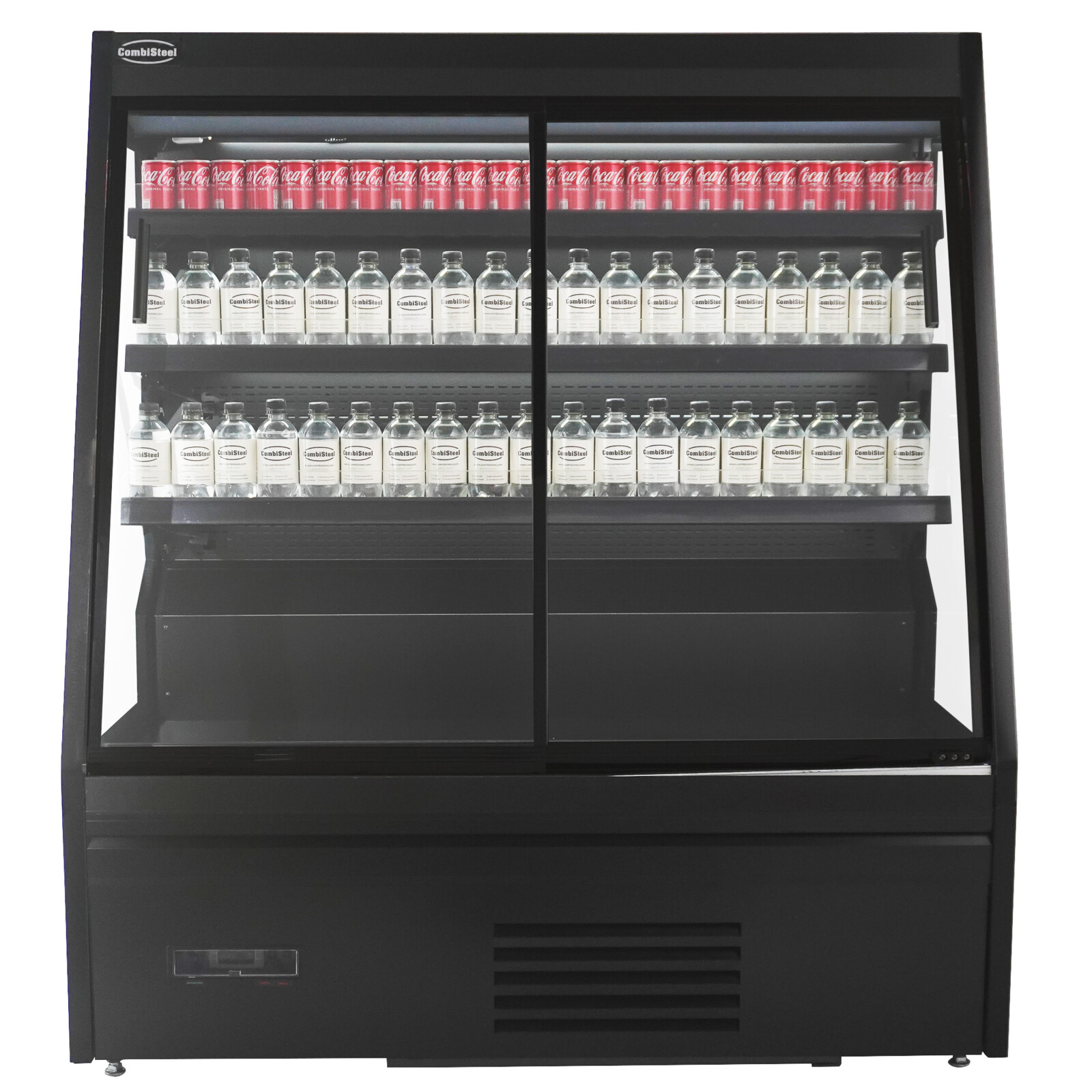 Combisteel Maikel 1.3 Wall Mounted Display Cooler, 310L, Black 3